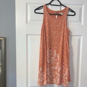 Altar’d State Orange Pattern Dress Size Small